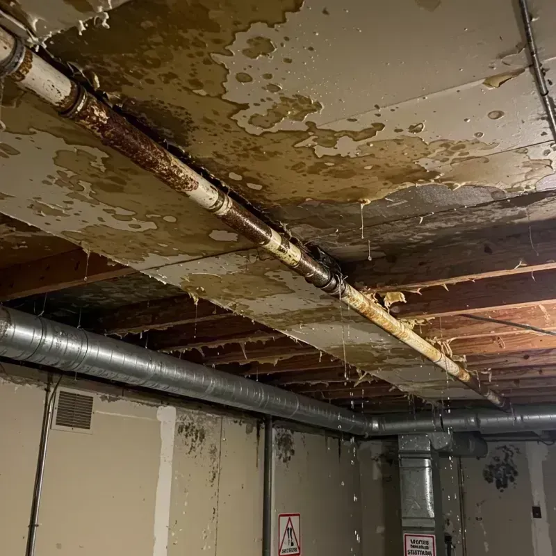 Ceiling Water Damage Repair in Erving, MA